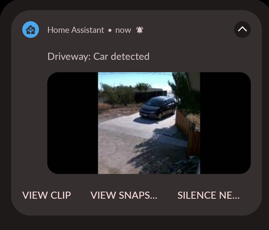 Mobile notification